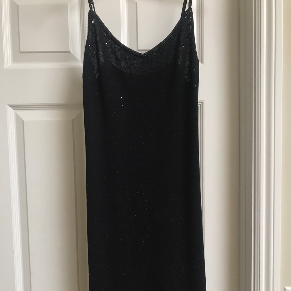 St. John Black Cocktail Dress